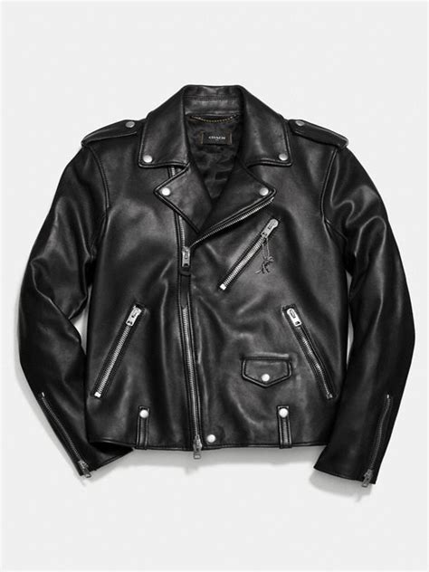 coach leather jacket fake